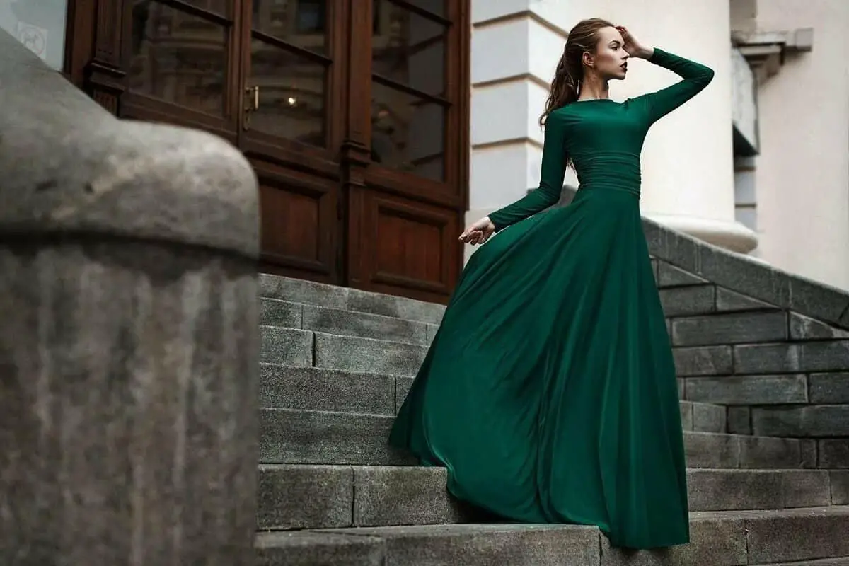 الفستان الأخضر في المنام