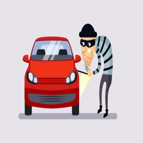سرقة السيارة في المنام