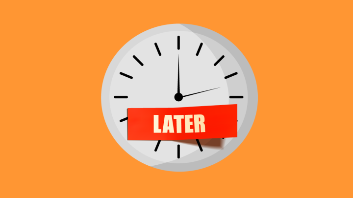 A procrastinación e a razón para practicala