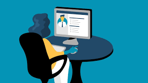 العمل عبر الإنترنت