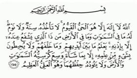 Lär dig om tolkningen av att se Ayat al-Kursi reciteras i en dröm av Ibn Sirin