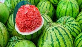 Lær om fortolkningen af ​​at se vandmelon i en drøm af Ibn Sirin