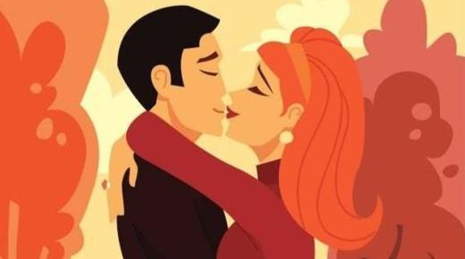 تفسير حلم تقبيل المرأة للرجل بشهوة في المنام لابن سيرين