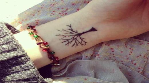 Tolkning av att se en tatuering på handen i en dröm för en singel kvinna, enligt Ibn Sirin